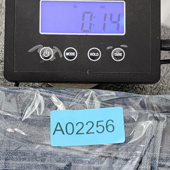 7 For All Mankind 7FAM Jeans Womens 24 Blue Dark Wash Faded High Rise Skinny - Picture 14 of 14